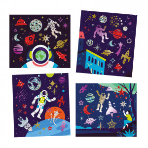 DJ09462-Planse transfer Cosmos, Djeco
