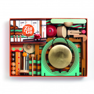DJ05645-Set de constructie trasee Zig and Go Muzica, Djeco