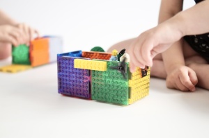 CC-1023 - Set de construit din caramizi 16 piese , Cleverclixx