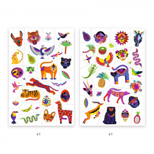 DJ09609-Tatuaje cu animele salbatice, Djeco