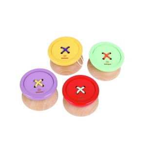 Yo-yo din lemn cu design de Nasture, Svoora
