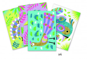 DJ08663-Activitate creativă Pasari pe numere, Djeco