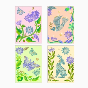 DJ09352 - Decoreaza 12 planse cu stampile create de tine si foita metalica