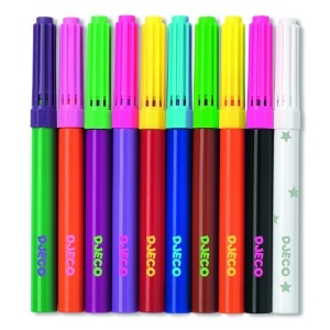 DJ08827 - Set carioci cu efect magic de schimbare a culorii, Djeco