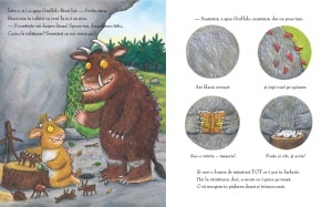 Bunicuța Gruffalo, de Julia Donaldson, este o poveste amuzantă pentru copii de 3-7 ani
