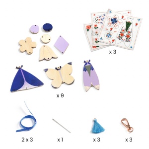 DJ07981-Activitate DIY brelocuri și decorațiuni, Djeco