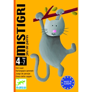 DJ05105 - Perechi de carti ilustrate cu animale joc Mistigri, Djeco
