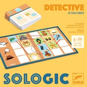 DJ00827 - Joc de logica si investigatie Detectiv cu carduri si indici, Djeco