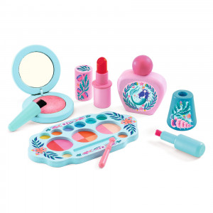 DJ06689-Trusa de make-up din lemn, Djeco