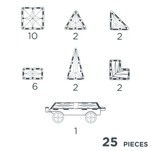 CC-1010 Wheels Pack Intense 25 piese, Cleverclixx