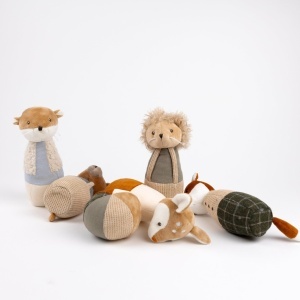 Set bowling pentru copii cu animale din pădure, Egmont Toys