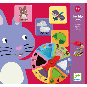 DJ08129-Joc de loto cu animale, Djeco