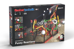 Kit STEM Circuite XL de reactii in lant traznite, Fischertechnik