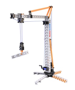 576103 Kit STEM Macara de asamblat si manevrat, Fischertechnik