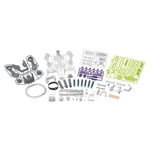 Componente pentru mănușa pneumatică Gigo 7080 – kit educativ