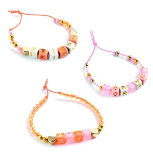 Set Coliere și Brățări cu Mesaje - accesorii și mărgele pentru bijuterii personalizate
