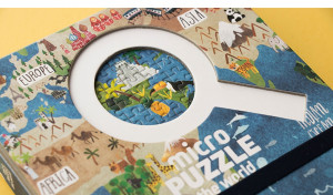 LJ_PZ201U-Micro puzzle 600 piese Continente, Londji