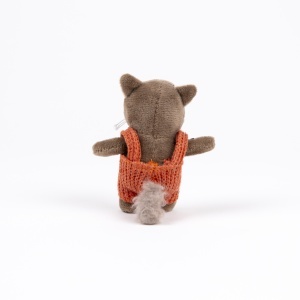 Lupul Rob miniatural – jucărie de pluș pentru călătorii