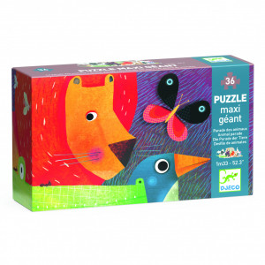 DJ07171-Puzzle gigant Parada animalelor, Djeco