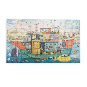 Joc puzzle 200 piese ilustrație subacvatică detaliată