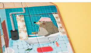 LJ_PZ560U-Puzzle reversibil Bun venit acasa, Londji