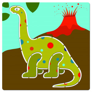 DJ08863-Sablon diplodocus, Djeco