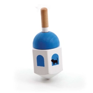 Set 2 titireze din lemn Island Breeze pentru copii 3+.