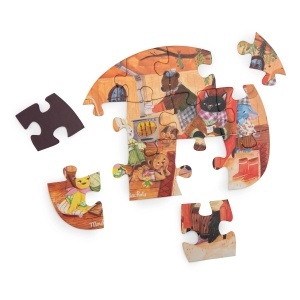 MR_681440 - Set 4 puzzle-uri copii Les Minouchkas 12 piese