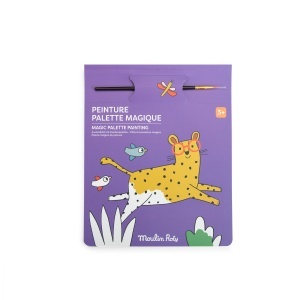 Set creativ de pictura cu paleta magica, Moulin Roty