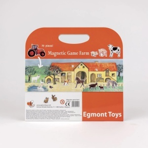 set magnetic educativ Farm – Egmont Toys, joc pentru copii 3+