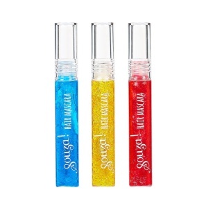 Set mascara cu glitter pentru par