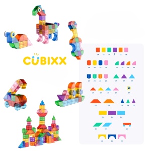 Cubixx 64pcs - set jucarie STEM pentru copii