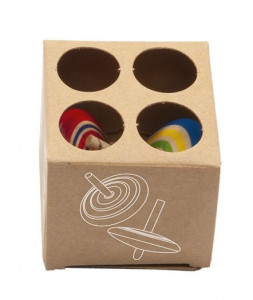 Fr_17817-Set titirezi cu baza ascutita din lemn, Fridolin