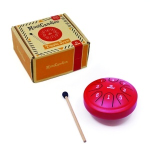 Instrument muzical cu 8 tonuri, ușor de folosit, ideal pentru relaxare.