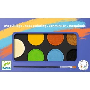 DJ09230-Vopsea facială natur pentru joacă și petreceri, Djeco