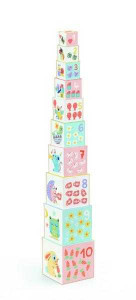 DJ06103-Joc educativ de construit BabyBloki pentru copii de peste 1 an, Djeco