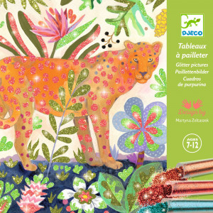 DJ09509-Atelier creativ cu sclipici Tropico, Djeco