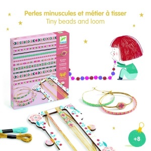 DJ09838-Kit de confectionat bratari din margele, Djeco
