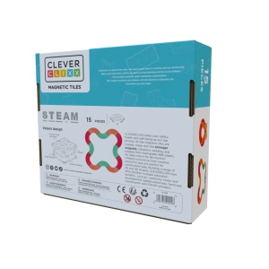 Accesorii Cleverclixx pentru circuit – set 15 piese curbe