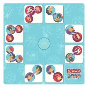 Boardgame cu jetoane și provocari de logică