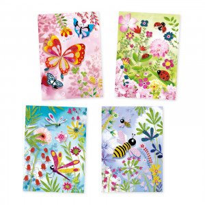 DJ09503-Joc creativ patru planse Fluturi, Djeco