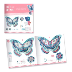 Kit petrecere Djeco – Fairy Wings & Wand, decorează-ți accesoriile