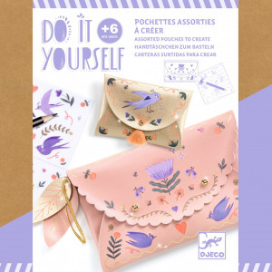 DJ07976-Atelier creativ DIY Poseta si portmoneu,  Djeco