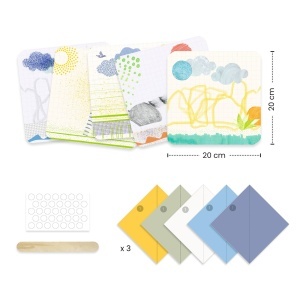 Set origami pentru copii cu animale din hartie