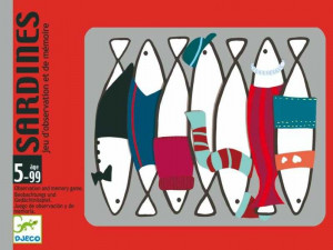DJ05161-Carti de joc 5-99 ani Sardine, Djeco