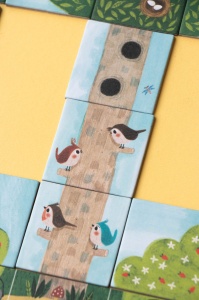 Lj_FG026U - Joc educativ și artistic din materiale sustenabile, Londji