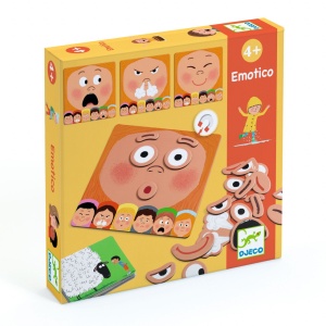 DJ08196 - Joc educativ Emotico dezvoltare emoțională 4+ ani, Djeco