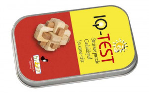 Fr_17125-Joc logic IQ din lemn bambus in cutie metalica, Fridolin