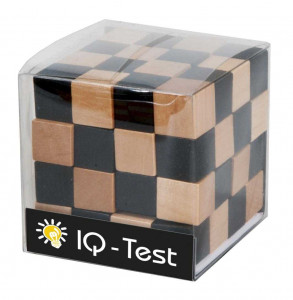 Fr_17191-Test IQ Puzzle 3D din lemn Anaconda, Fridolin