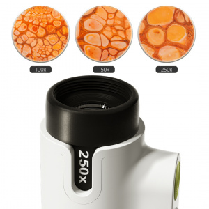 Joc STEM Microscop portabil 250, TopBright Toys